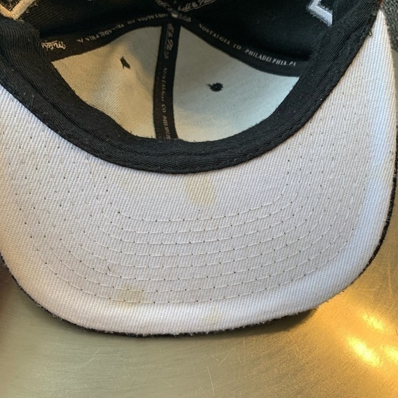 𝅺Mitchell & Ness Chicago Bulls snapback baseball hat hardwood classics nba cap - Picture 6 of 7